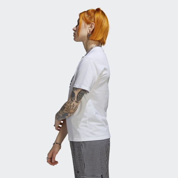 สีขาว เสื้อยืด Trefoil Application