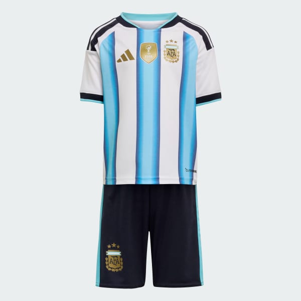 Blanco Conjunto de Selección Argentina 26 de local para Niños