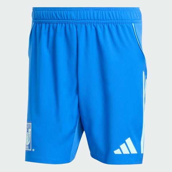 Azul shorts visitante Tigres UANL 25/26 Versión Jugador