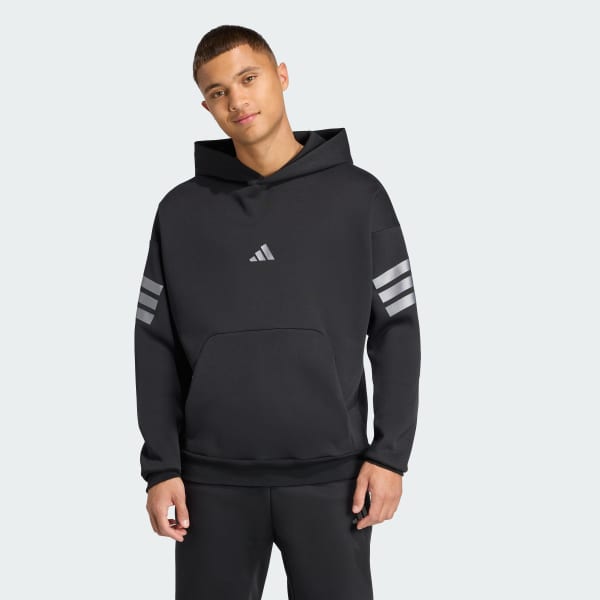 Black Future Icons 3-Stripes Hoodie