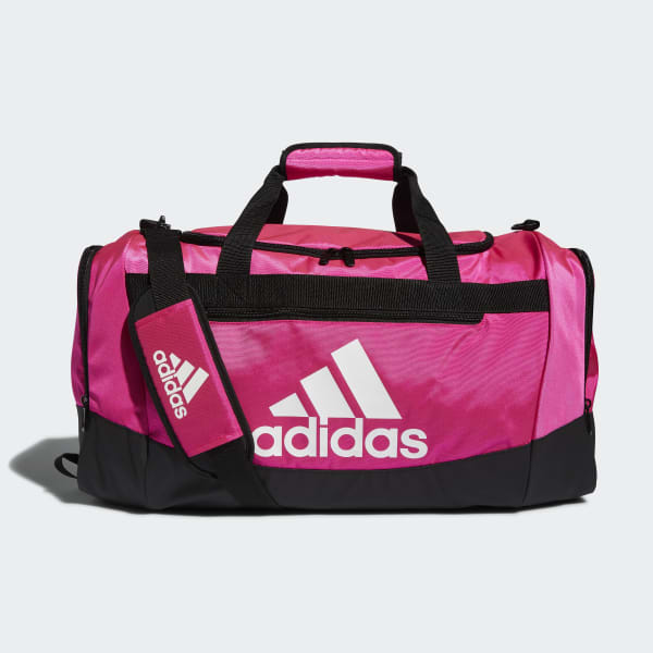 adidas Defender 4 Small Duffel Bag - Red/White - Soccer Shop USA