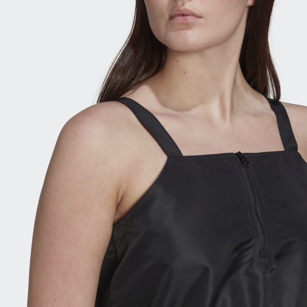 cerná Šaty Nylon CL320