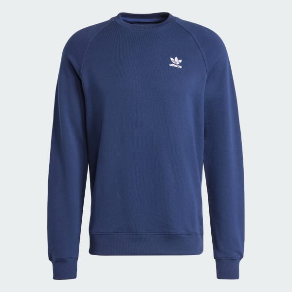 Adidas originals trefoil crew sweatshirt store