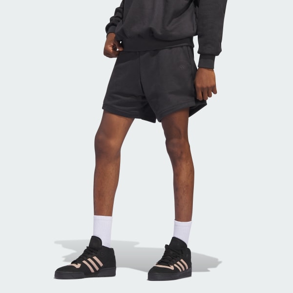 Gris Pantalón corto Basketball Sueded