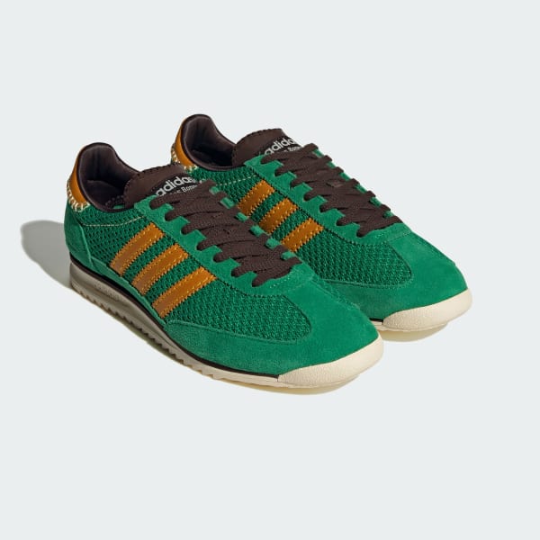 adidas Wales Bonner SL72 Knit Shoes - Green | Men's | adidas US