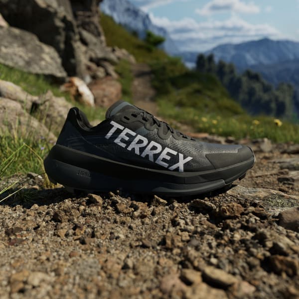 cerná Boty Terrex Agravic Speed Trail Running