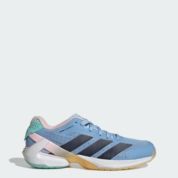 Bleu Chaussure Adizero Counterblast Indoor