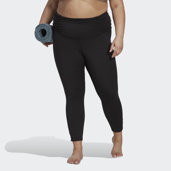 cierna Legíny Yoga Studio Gathered 7/8 (plus size) SH529
