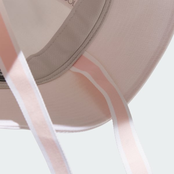 White UPF50+ 버킷 햇