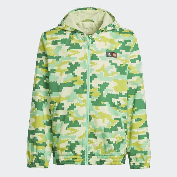 Green adidas x LEGO® PLAY Windbreaker