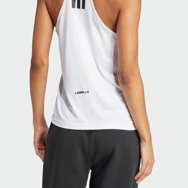 アディダス Les Mills グラフィック タンクトップ - ホワイト