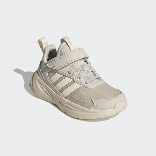 Beige Ozelle Running Lifestyle Elastic Lace with Top Strap Shoes
