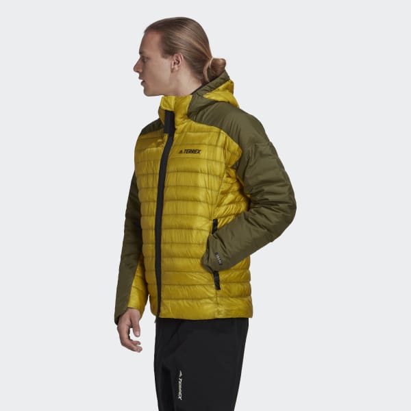 Adidas terrex myshelter down hooded jacket Clearance