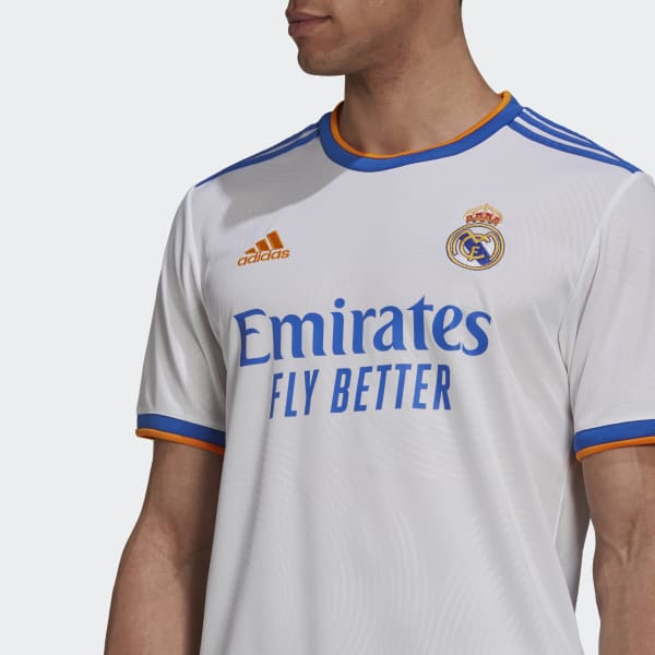 جوني كاش adidas Real Madrid 21/22 Home Jersey - White | men soccer | adidas US جوني كاش