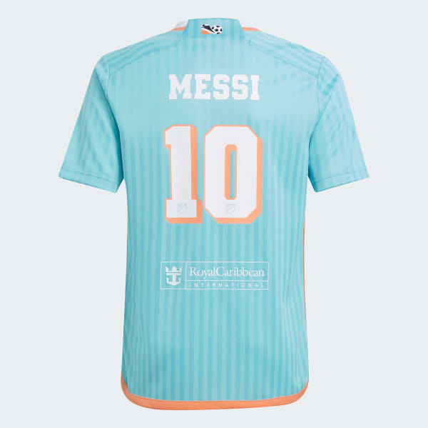 adidas 2024 Inter Miami CF adidas Archive Youth Messi Jersey Green Free Shipping with adiClub adidas Canada