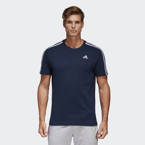T-shirt Essentials Classics 3-Stripes - Blu adidas | adidas Italia