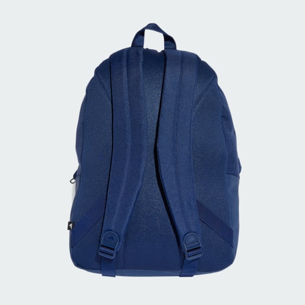 Azul Morral clásico Back-To-School 3 Rayas