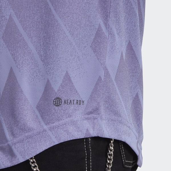 Roxo Camisa 2 Autêntica Real Madrid 22/23 KMM35