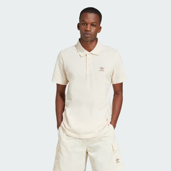 Blanco Polo con Cuello Trefolio Essentials