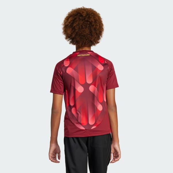 Burgundy Germany 25 (Women's Team) Away Jersey Kids