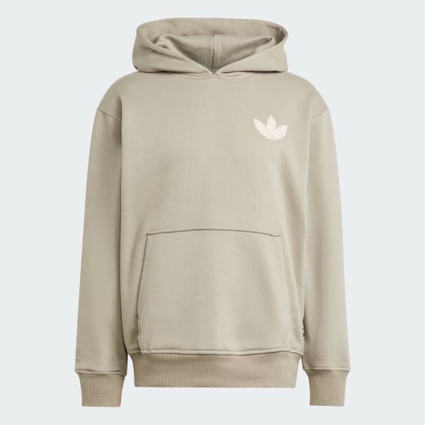 adidas trefoil hoodie herr