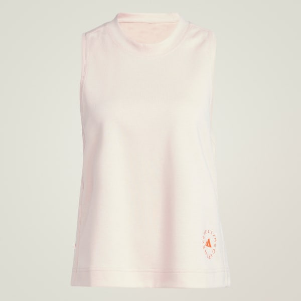 adidas by Stella McCartney ロゴ タンクトップ - ピンク