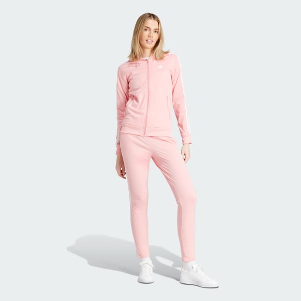 Rosa Conjunto Essentials 3 Franjas