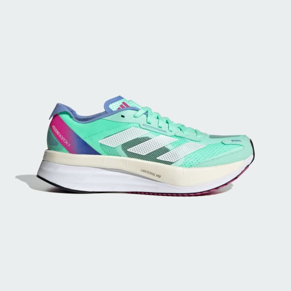 Green Adizero Boston 11 Shoes