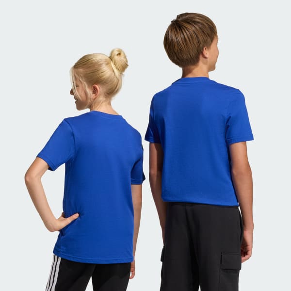 Azul CAMISETA CAMUFLADA CON GRÁFICO PARA NIÑOS