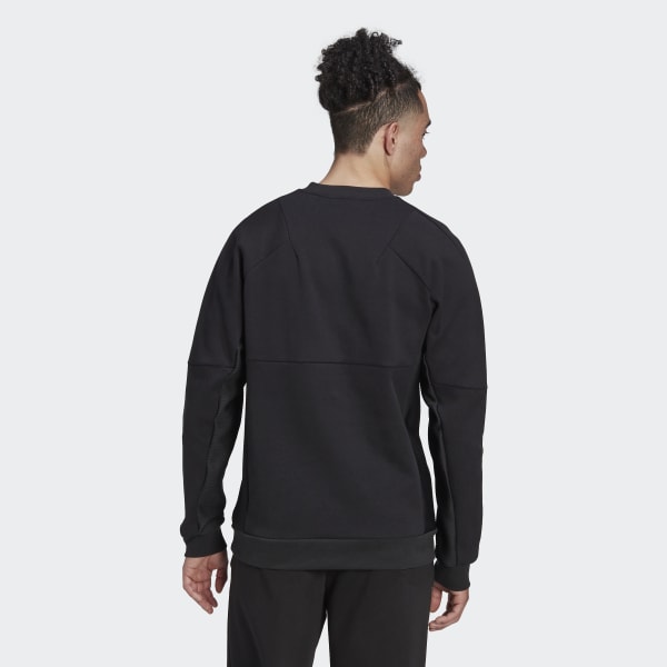 Czerń Designed for Gameday Crew Sweatshirt TA705