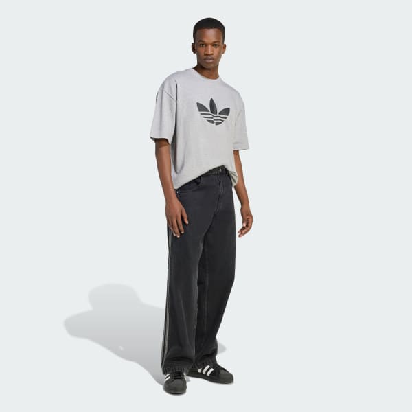 สีเทา เสื้อยืด ADICOLOR TREFOIL