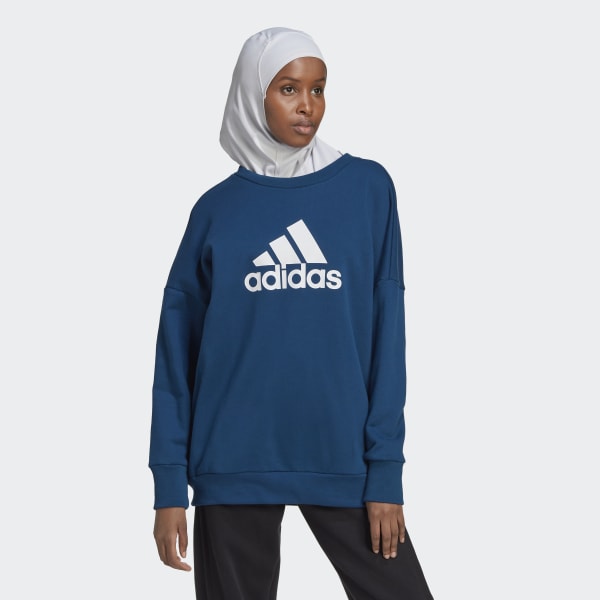 Blauw Future Icons Badge of Sport Sweatshirt XR013