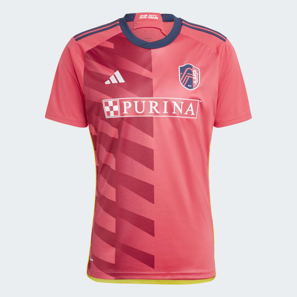 Download St. Louis City SC City Kit Pink Jerseys Wallpaper