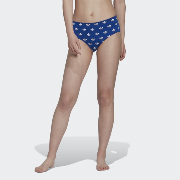Blue Adicolor Comfort Flex Cotton Hipster Briefs HPO38