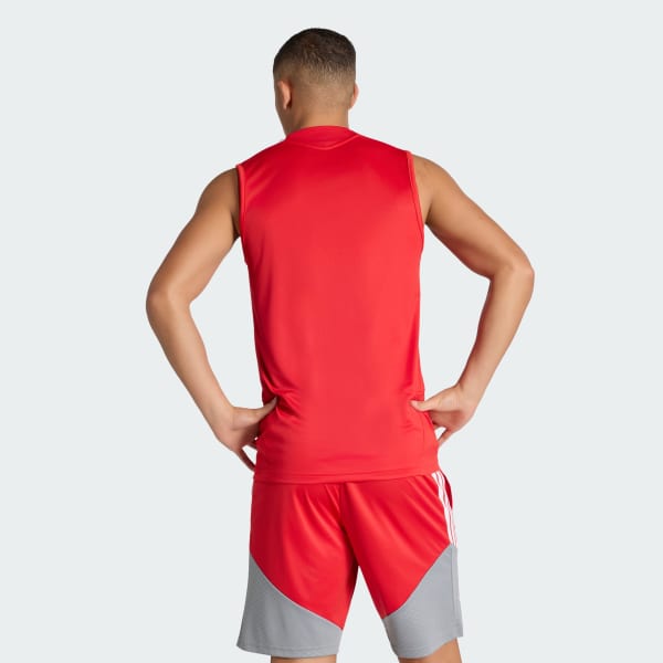 Vermelho Camisa Treino Sem Mangas Competition SC Internacional 26