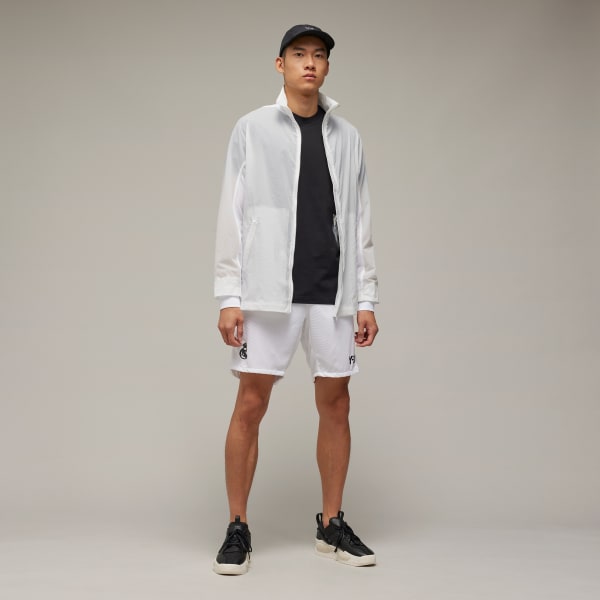 Y-3×REAL MADRID PRE-MATCH SHORTS ホワイト4XL Y-3 Men's x Real Madrid Pre-Match Shorts in White Y-3