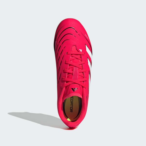 Red Predator League Soft Ground Boots Kids