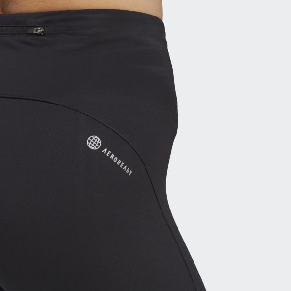 Svart Adizero Running 7/8 Leggings