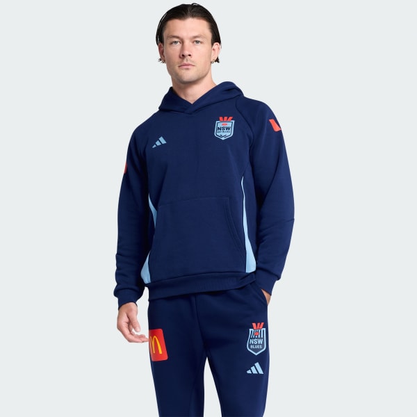 Blue Westpac NSW Blues Training Hoodie Mens