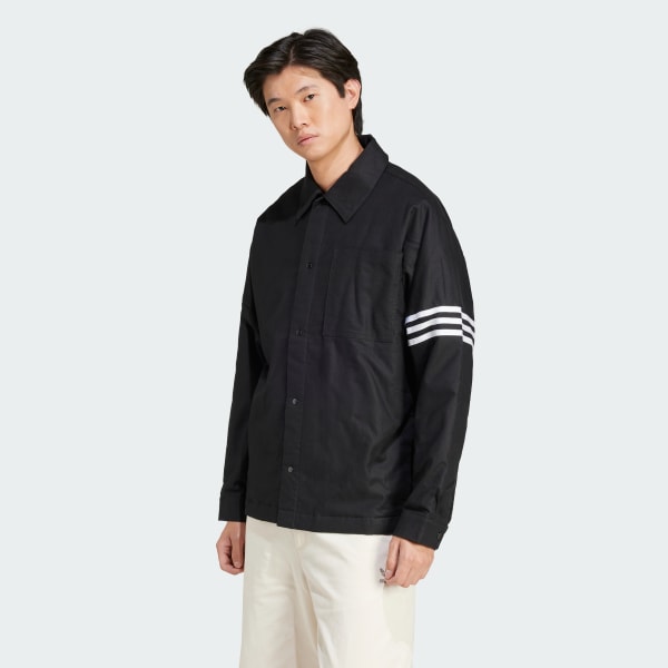 Black Neuclassics Padded Flannel Shirt