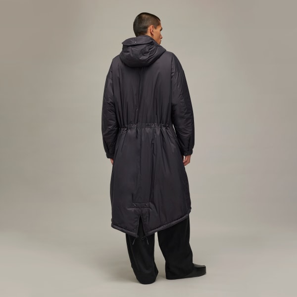 Y-3 PADDED HOODED PARKA