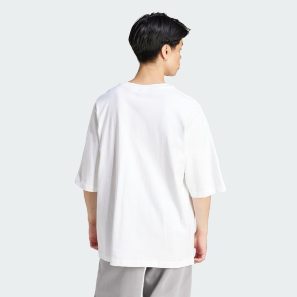 Bianco T-shirt Raglan Cutline