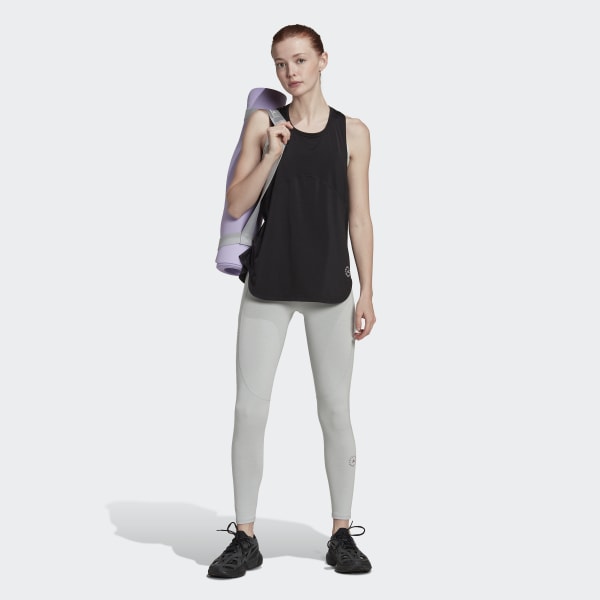 Nero Canotta da yoga adidas by Stella McCartney TrueStrength