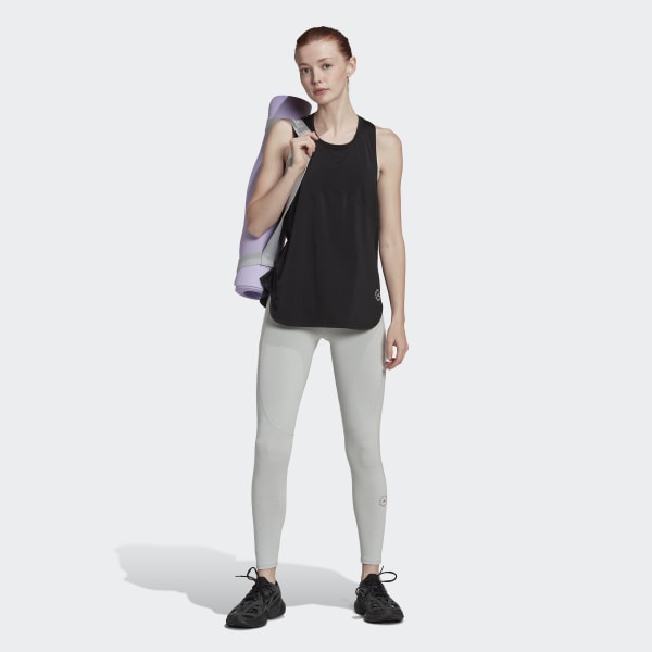 Svart adidas by Stella McCartney TrueStrength Yoga Tank Top TG143
