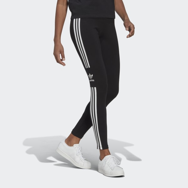 adidas black trefoil leggings