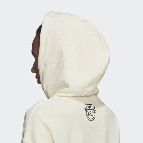 biela Mikina s kapucňou adidas Originals x André Saraiva