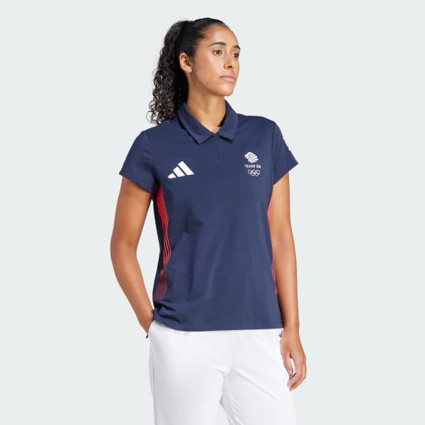Blue Team GB Golf Polo Shirt