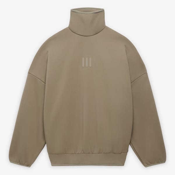 Brown Fear of God Athletics Mock Neck