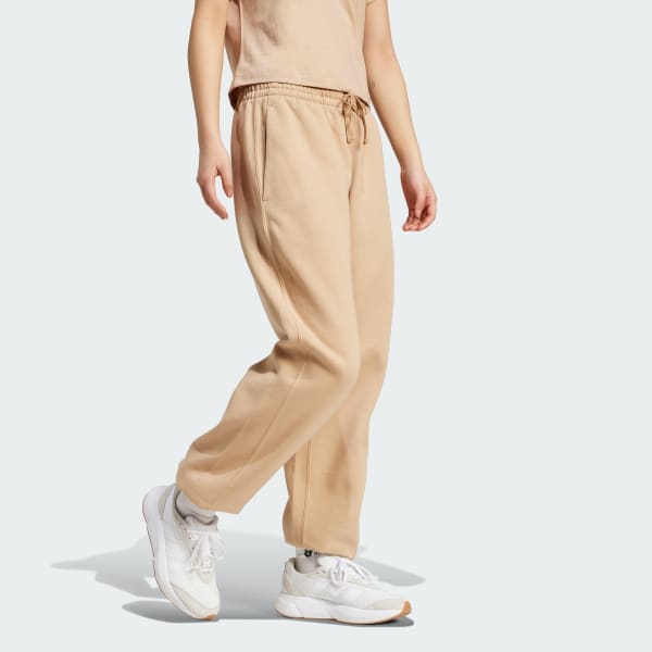 Brown ALL SZN Fleece Loose Pants