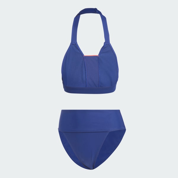 Niebieski Bikini Sportswear Colorblock